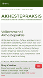 Mobile Screenshot of akhestepraksis.dk